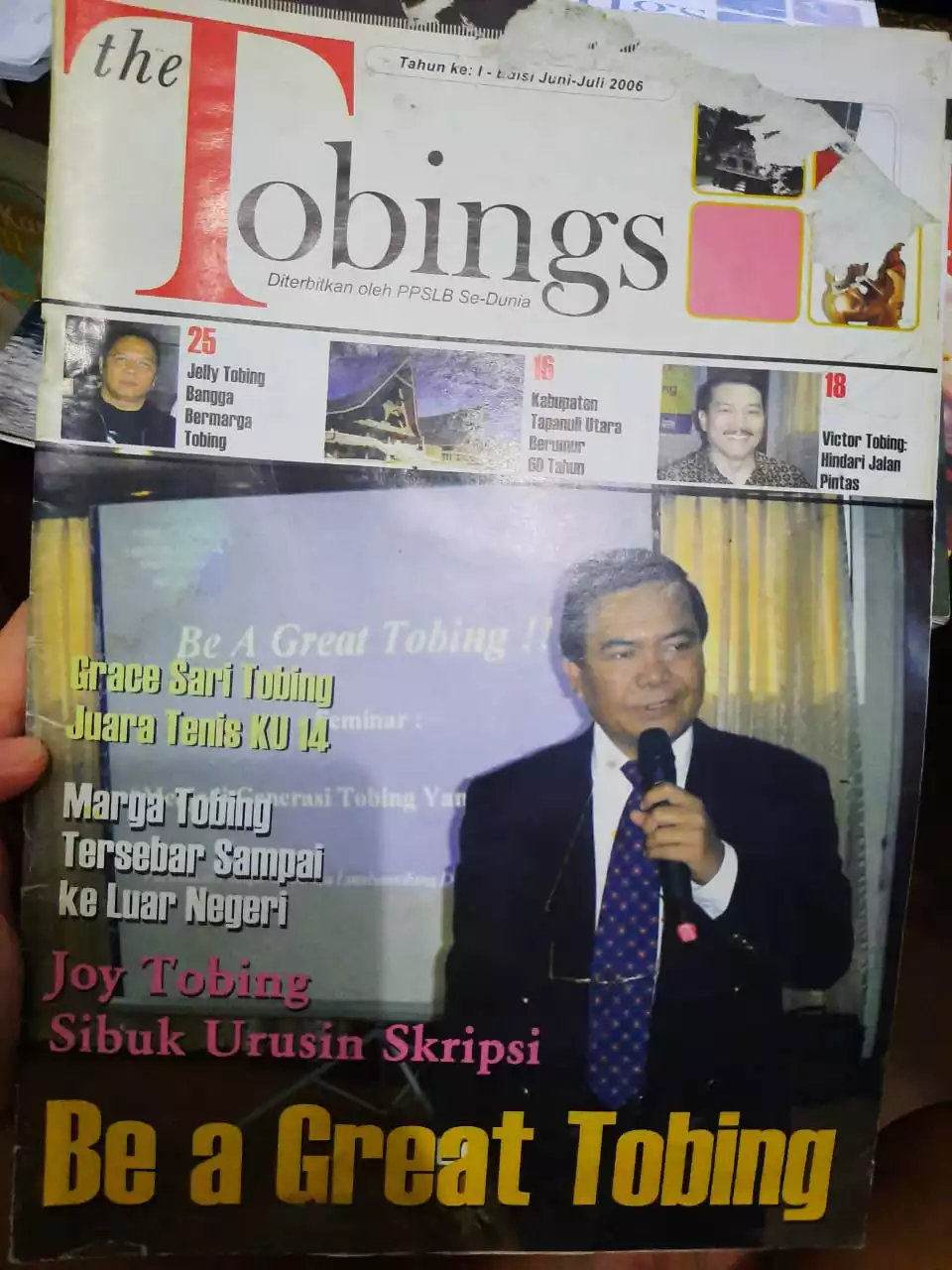 Majalah The Tobings Pinompar Lumbantobing Sedunia